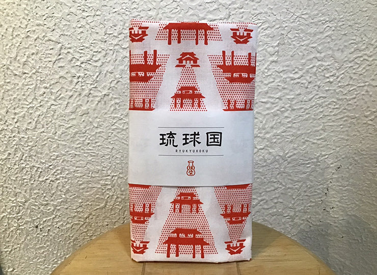 琉球王国シリーズ てぬぐい 綾門大道(アヤジョウウフミチ）