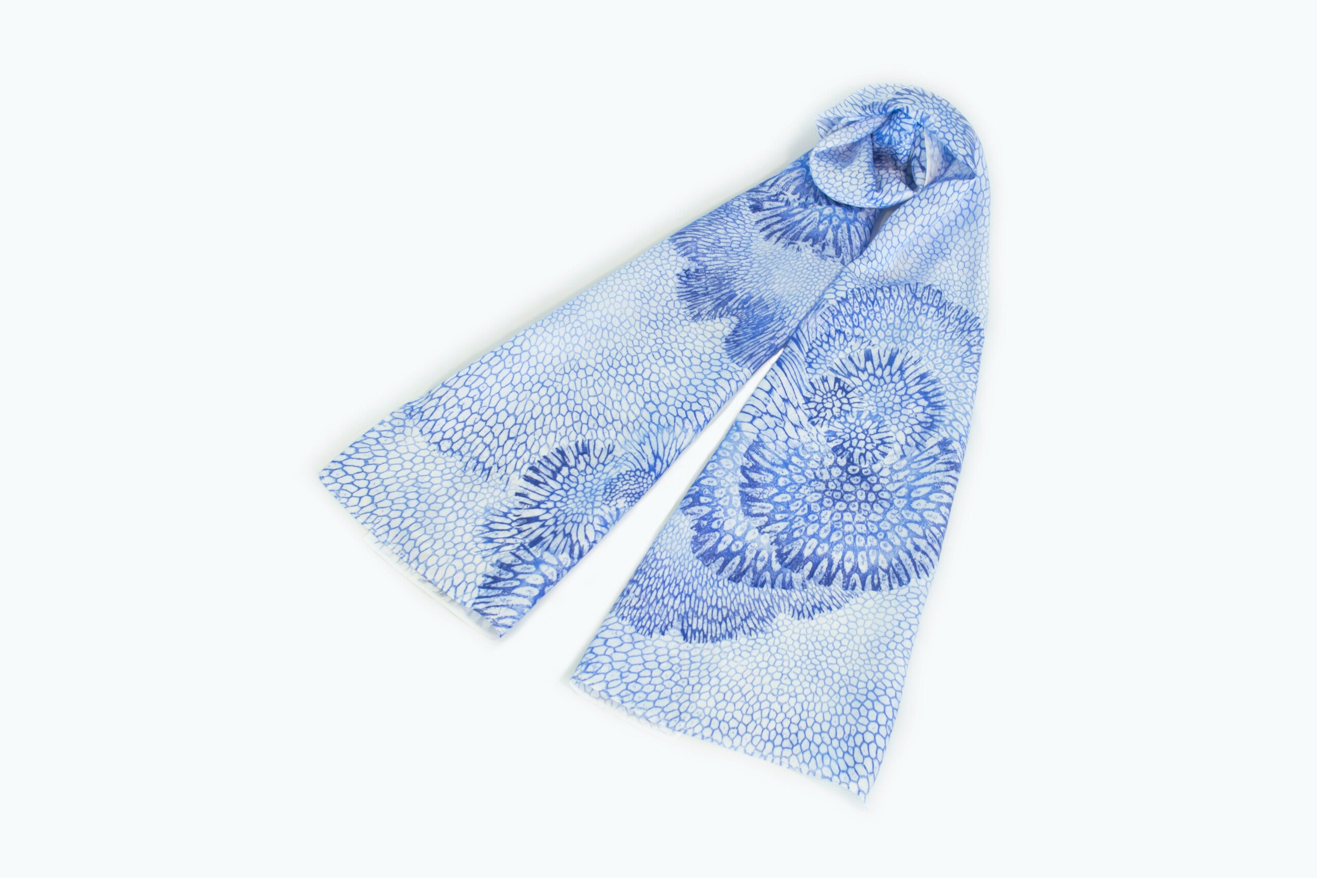 シルク大判スカーフ